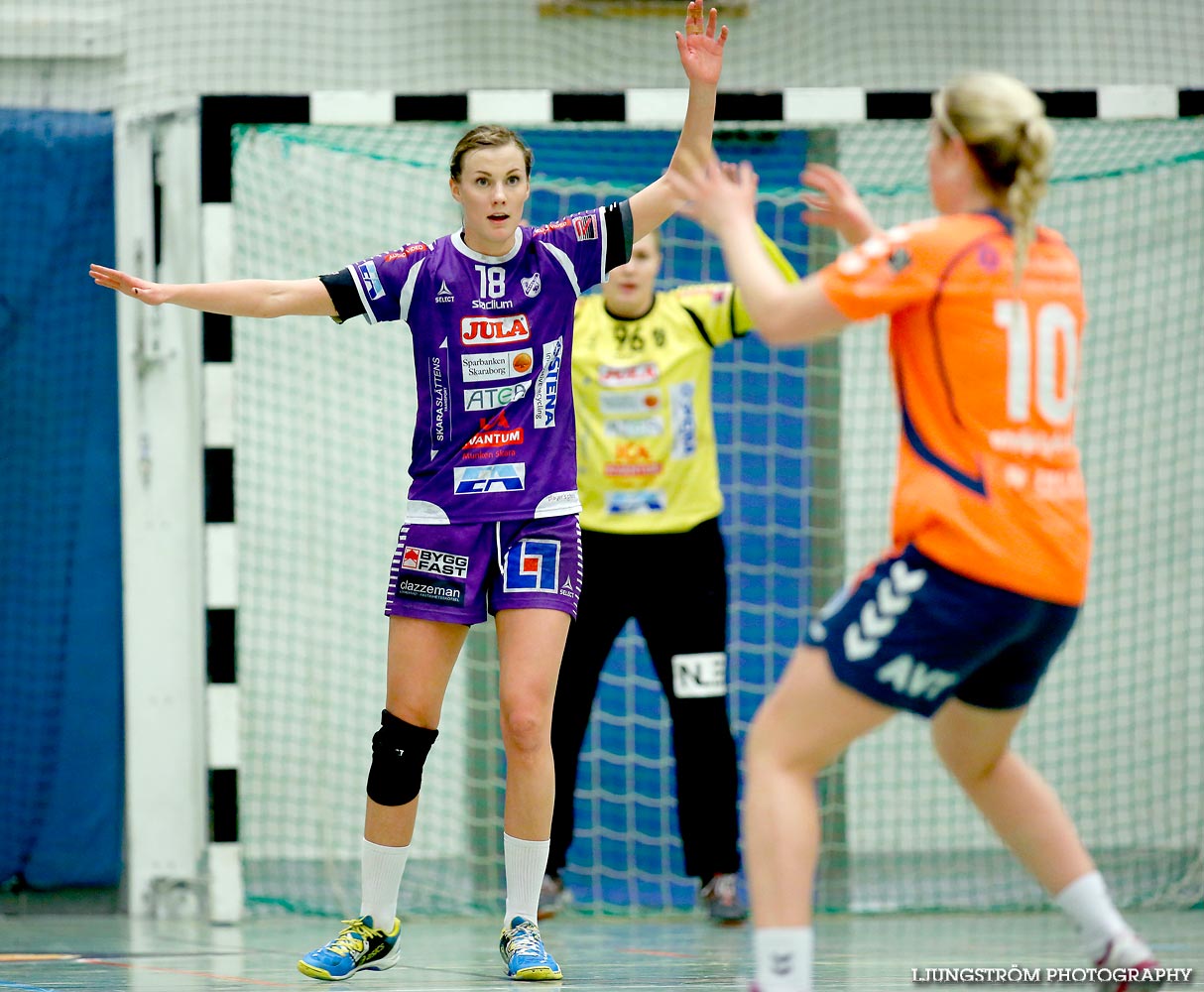 Skara HF-Kristianstad HK 27-19,dam,Skara Idrottshall,Skara,Sverige,Handboll,,2015,105850