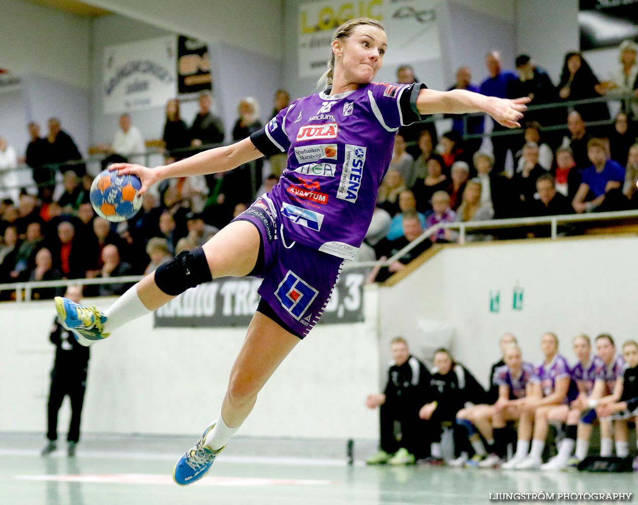 Skara HF-Kristianstad HK 27-19,dam,Skara Idrottshall,Skara,Sverige,Handboll,,2015,105853