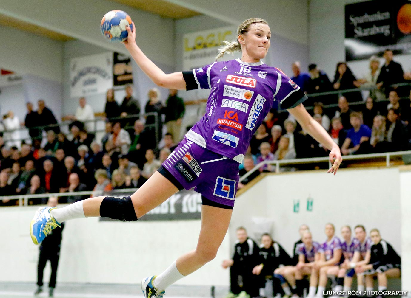 Skara HF-Kristianstad HK 27-19,dam,Skara Idrottshall,Skara,Sverige,Handboll,,2015,105854