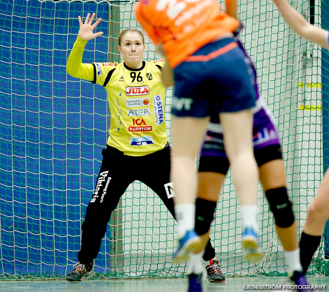 Skara HF-Kristianstad HK 27-19,dam,Skara Idrottshall,Skara,Sverige,Handboll,,2015,105862