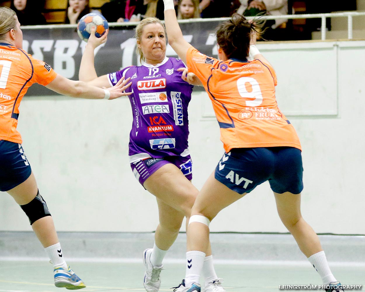 Skara HF-Kristianstad HK 27-19,dam,Skara Idrottshall,Skara,Sverige,Handboll,,2015,105866