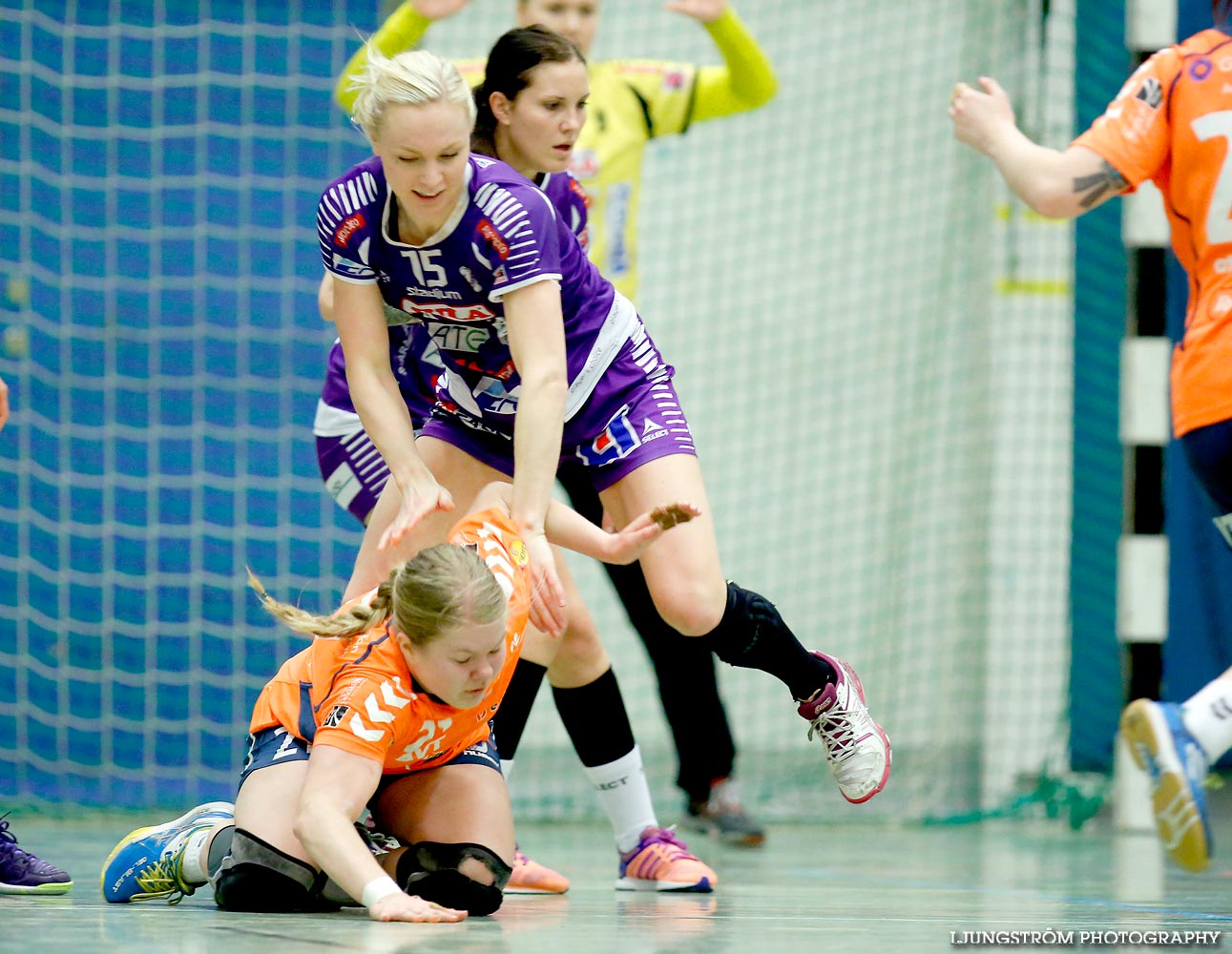 Skara HF-Kristianstad HK 27-19,dam,Skara Idrottshall,Skara,Sverige,Handboll,,2015,105871