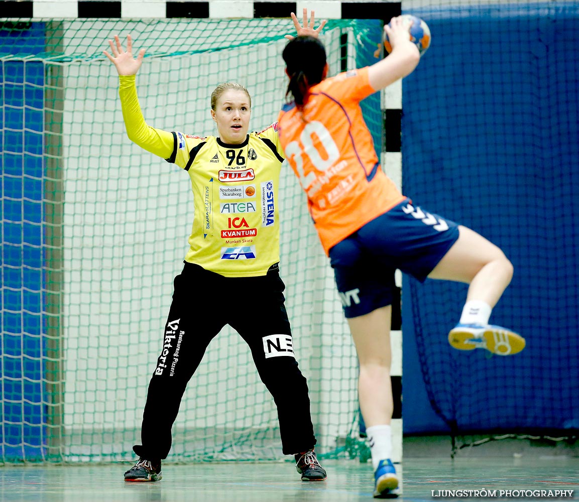 Skara HF-Kristianstad HK 27-19,dam,Skara Idrottshall,Skara,Sverige,Handboll,,2015,105872