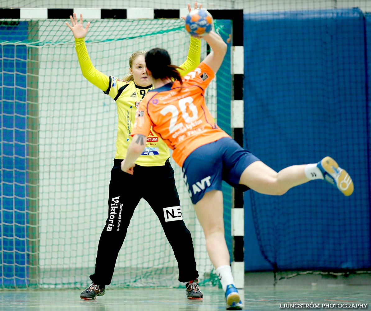 Skara HF-Kristianstad HK 27-19,dam,Skara Idrottshall,Skara,Sverige,Handboll,,2015,105873