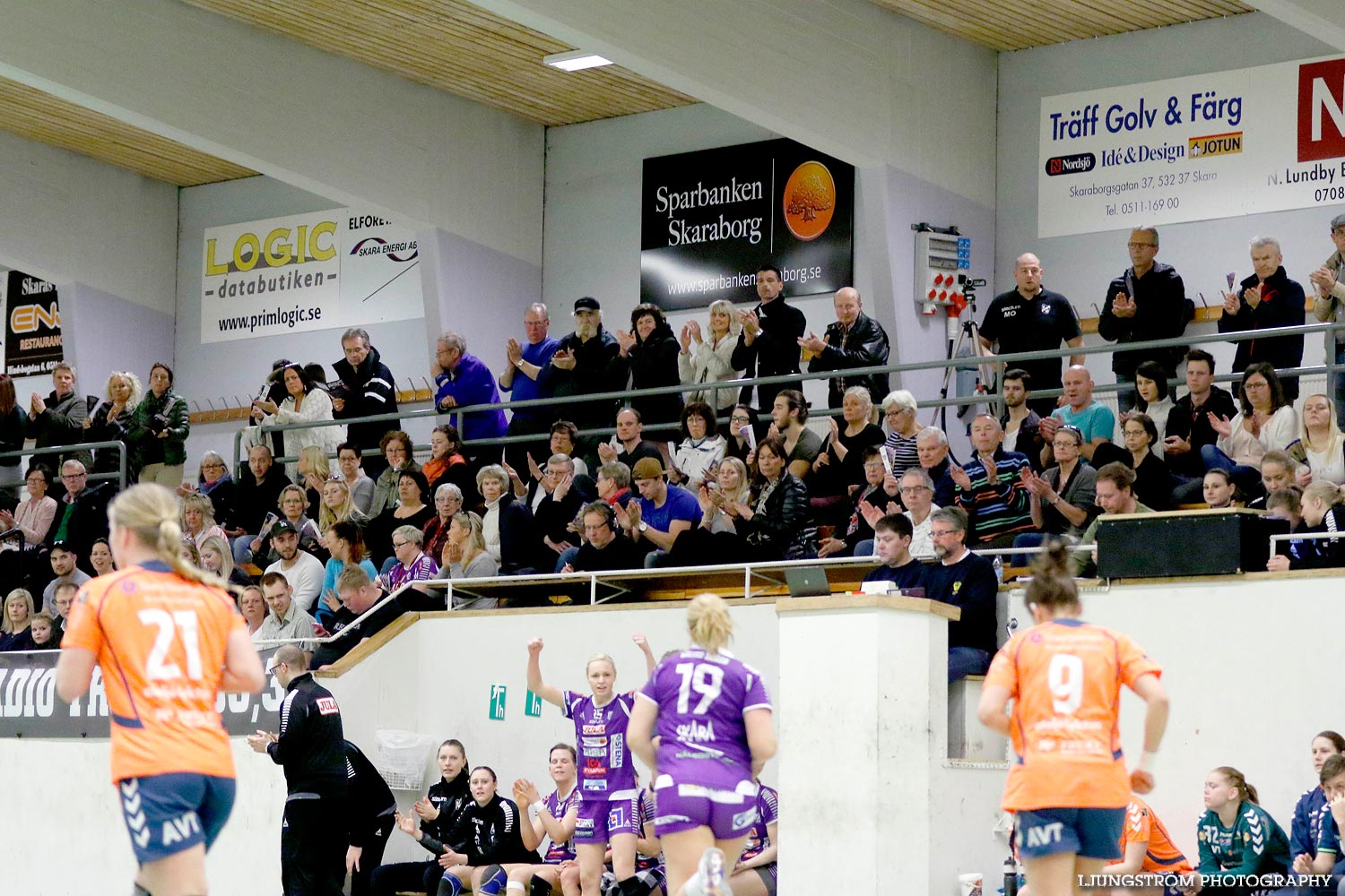 Skara HF-Kristianstad HK 27-19,dam,Skara Idrottshall,Skara,Sverige,Handboll,,2015,105879