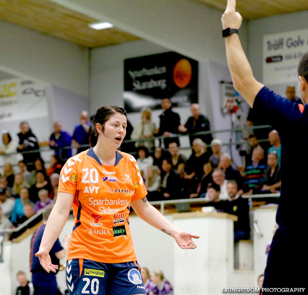 Skara HF-Kristianstad HK 27-19,dam,Skara Idrottshall,Skara,Sverige,Handboll,,2015,105881