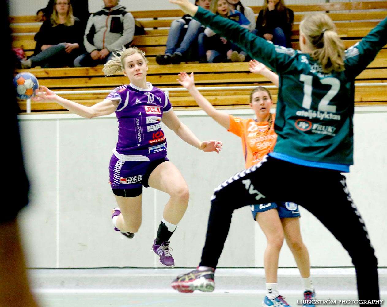 Skara HF-Kristianstad HK 27-19,dam,Skara Idrottshall,Skara,Sverige,Handboll,,2015,105882