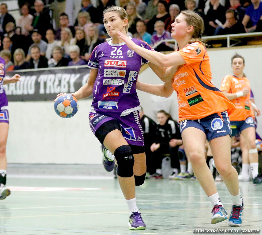 Skara HF-Kristianstad HK 27-19,dam,Skara Idrottshall,Skara,Sverige,Handboll,,2015,105883