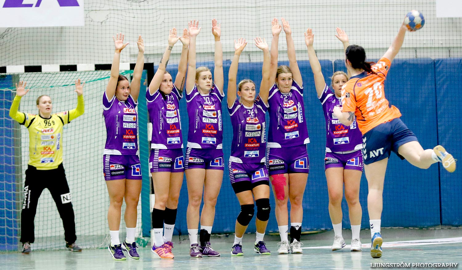 Skara HF-Kristianstad HK 27-19,dam,Skara Idrottshall,Skara,Sverige,Handboll,,2015,105885