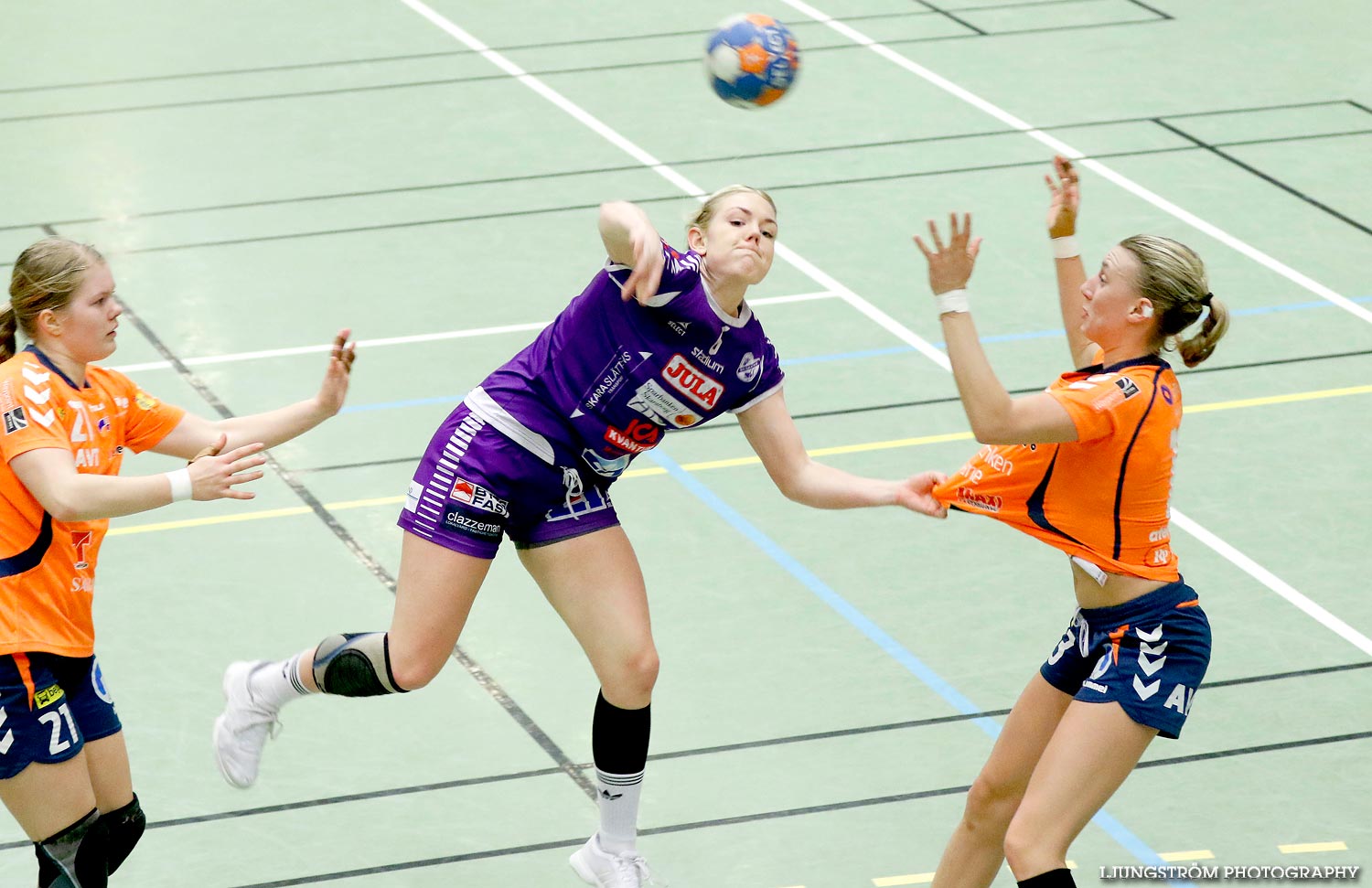 Skara HF-Kristianstad HK 27-19,dam,Skara Idrottshall,Skara,Sverige,Handboll,,2015,105897