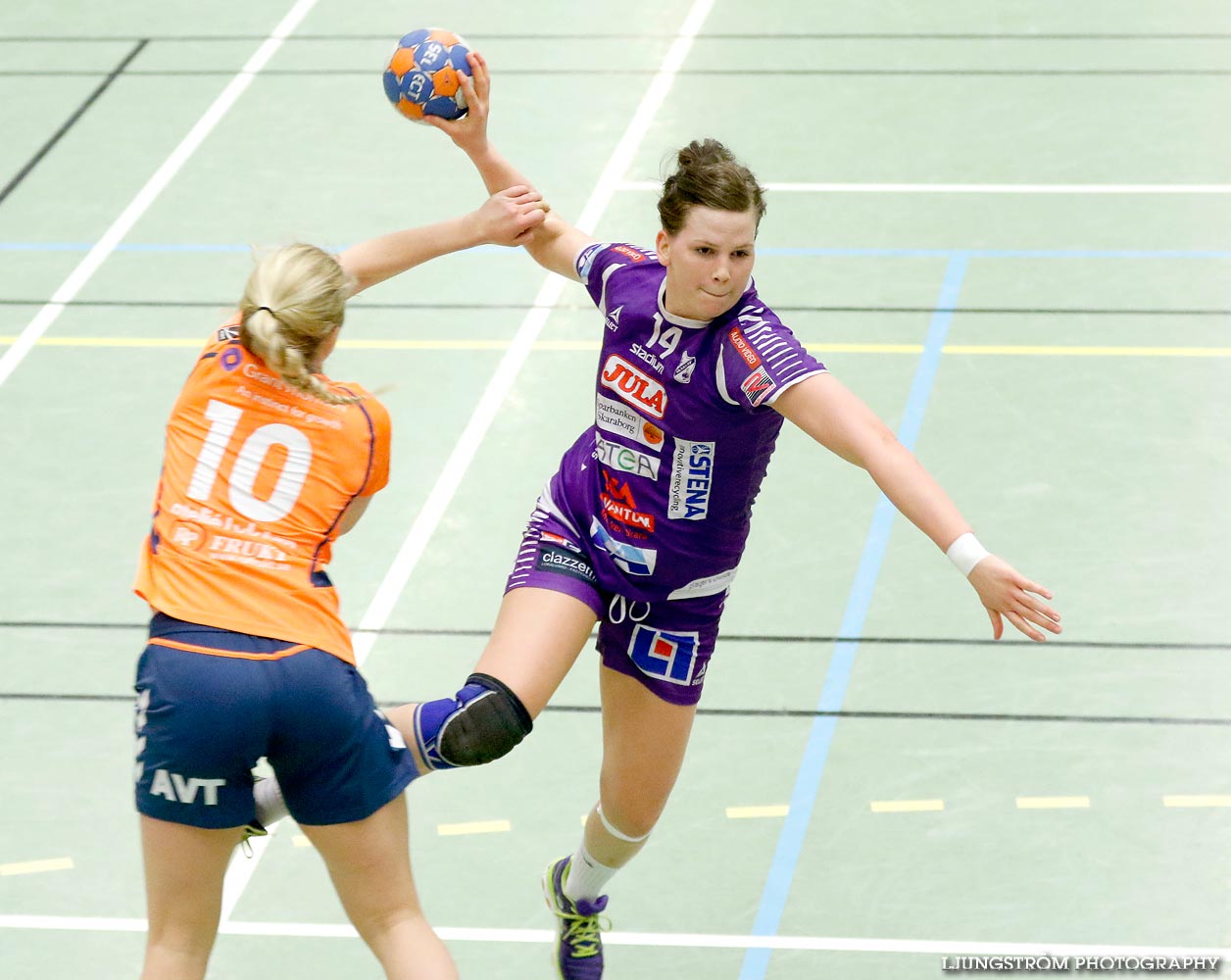 Skara HF-Kristianstad HK 27-19,dam,Skara Idrottshall,Skara,Sverige,Handboll,,2015,105899