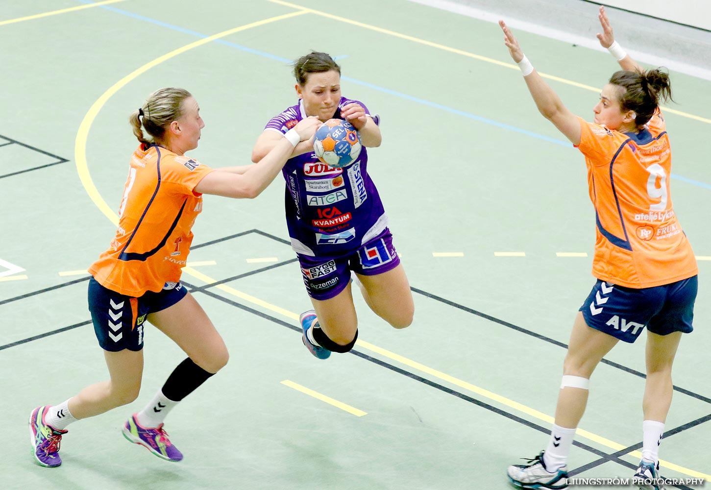 Skara HF-Kristianstad HK 27-19,dam,Skara Idrottshall,Skara,Sverige,Handboll,,2015,105900