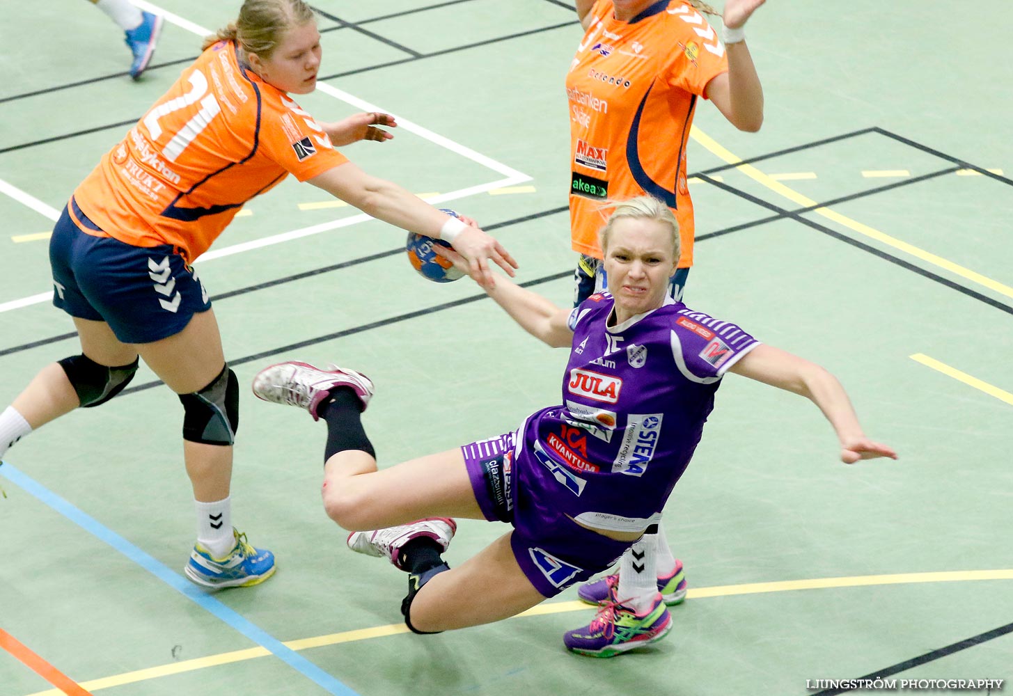 Skara HF-Kristianstad HK 27-19,dam,Skara Idrottshall,Skara,Sverige,Handboll,,2015,105902