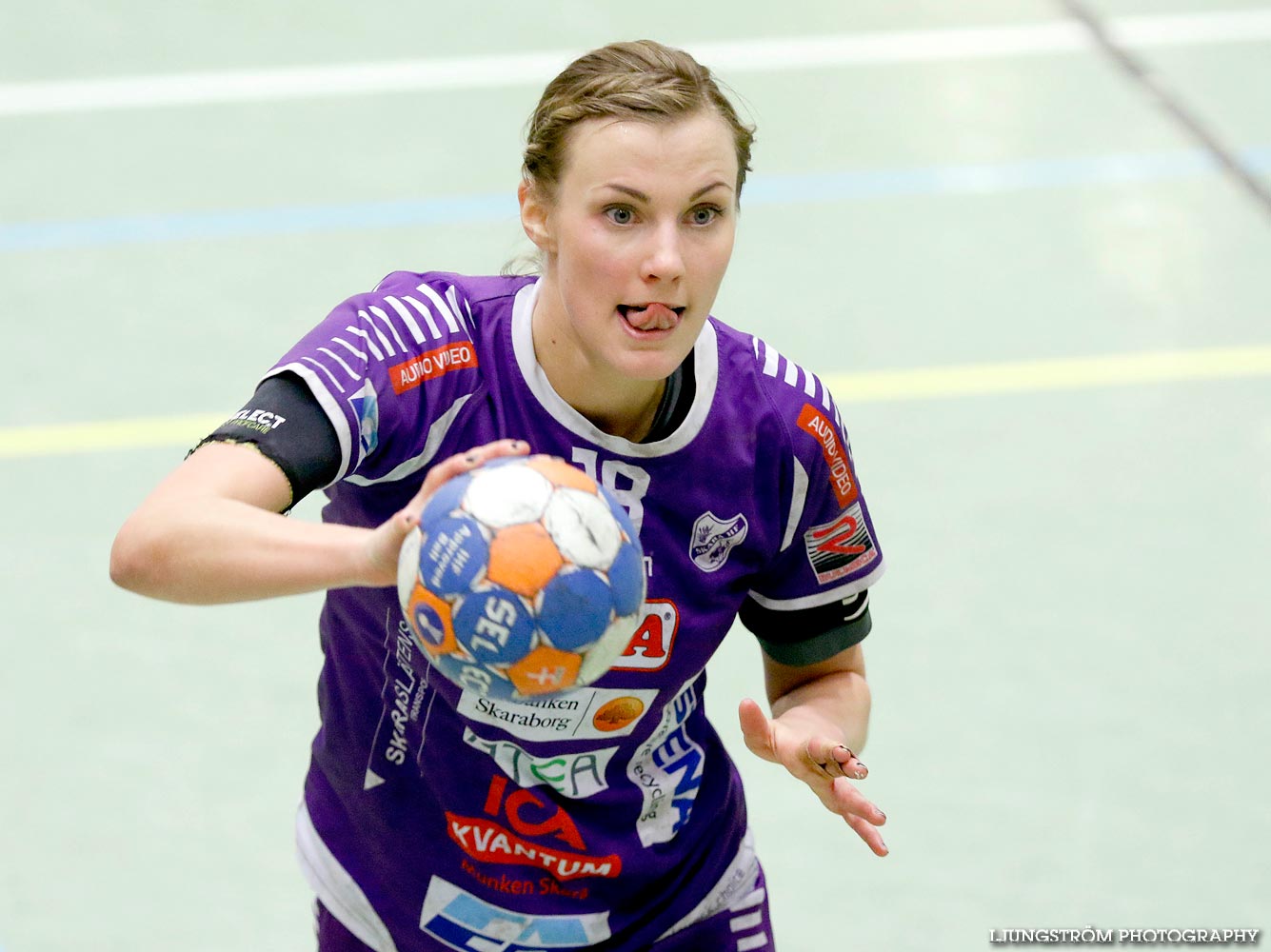 Skara HF-Kristianstad HK 27-19,dam,Skara Idrottshall,Skara,Sverige,Handboll,,2015,105904