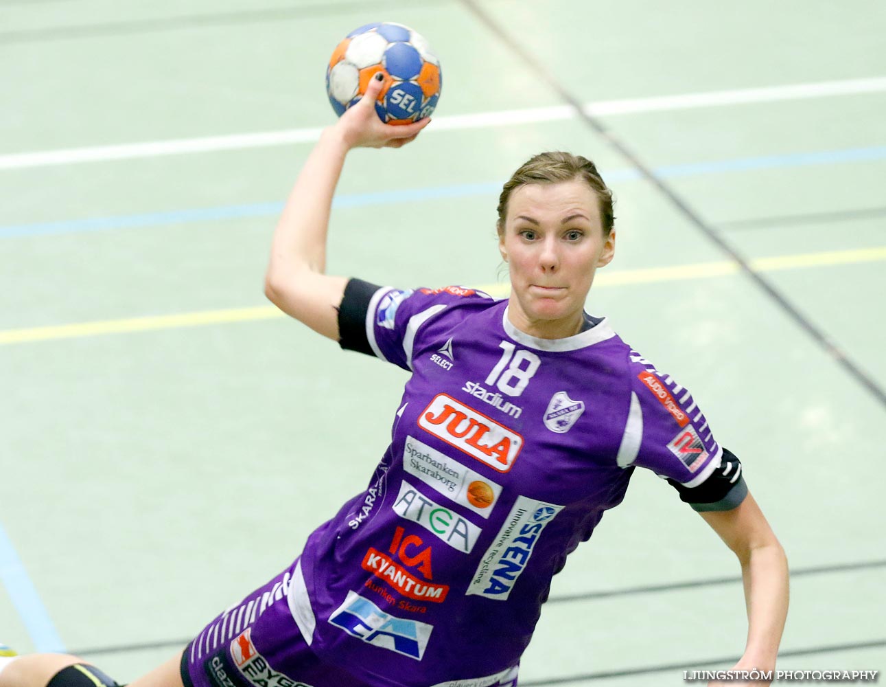 Skara HF-Kristianstad HK 27-19,dam,Skara Idrottshall,Skara,Sverige,Handboll,,2015,105905