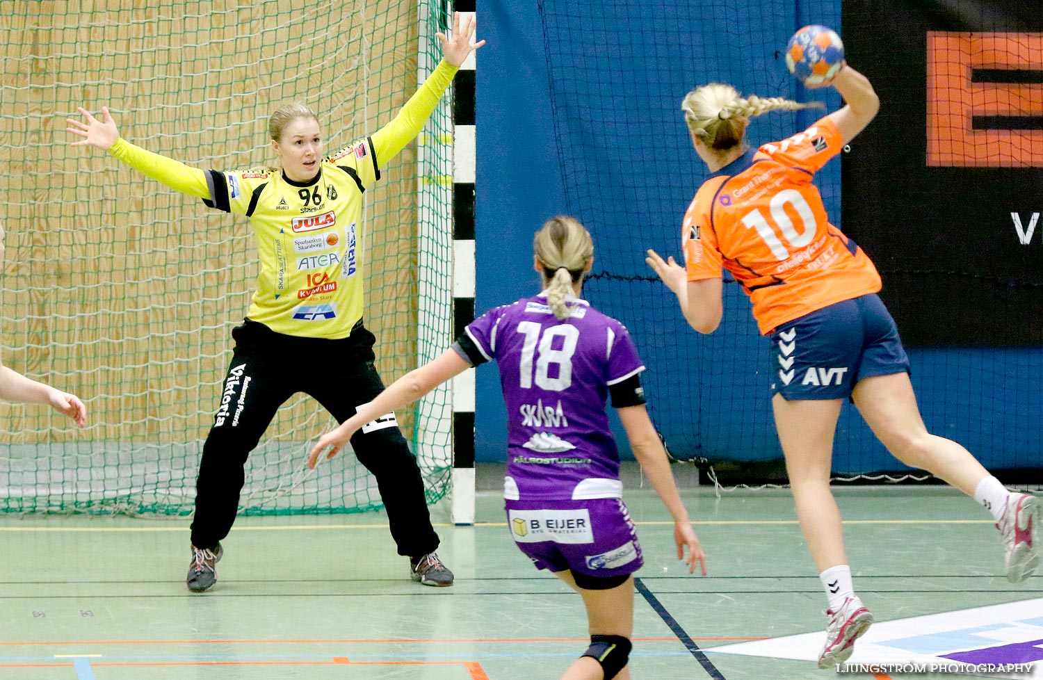 Skara HF-Kristianstad HK 27-19,dam,Skara Idrottshall,Skara,Sverige,Handboll,,2015,105924