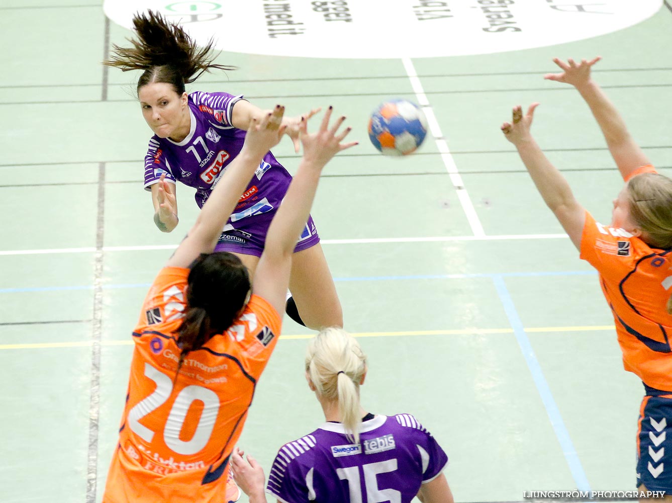 Skara HF-Kristianstad HK 27-19,dam,Skara Idrottshall,Skara,Sverige,Handboll,,2015,105928