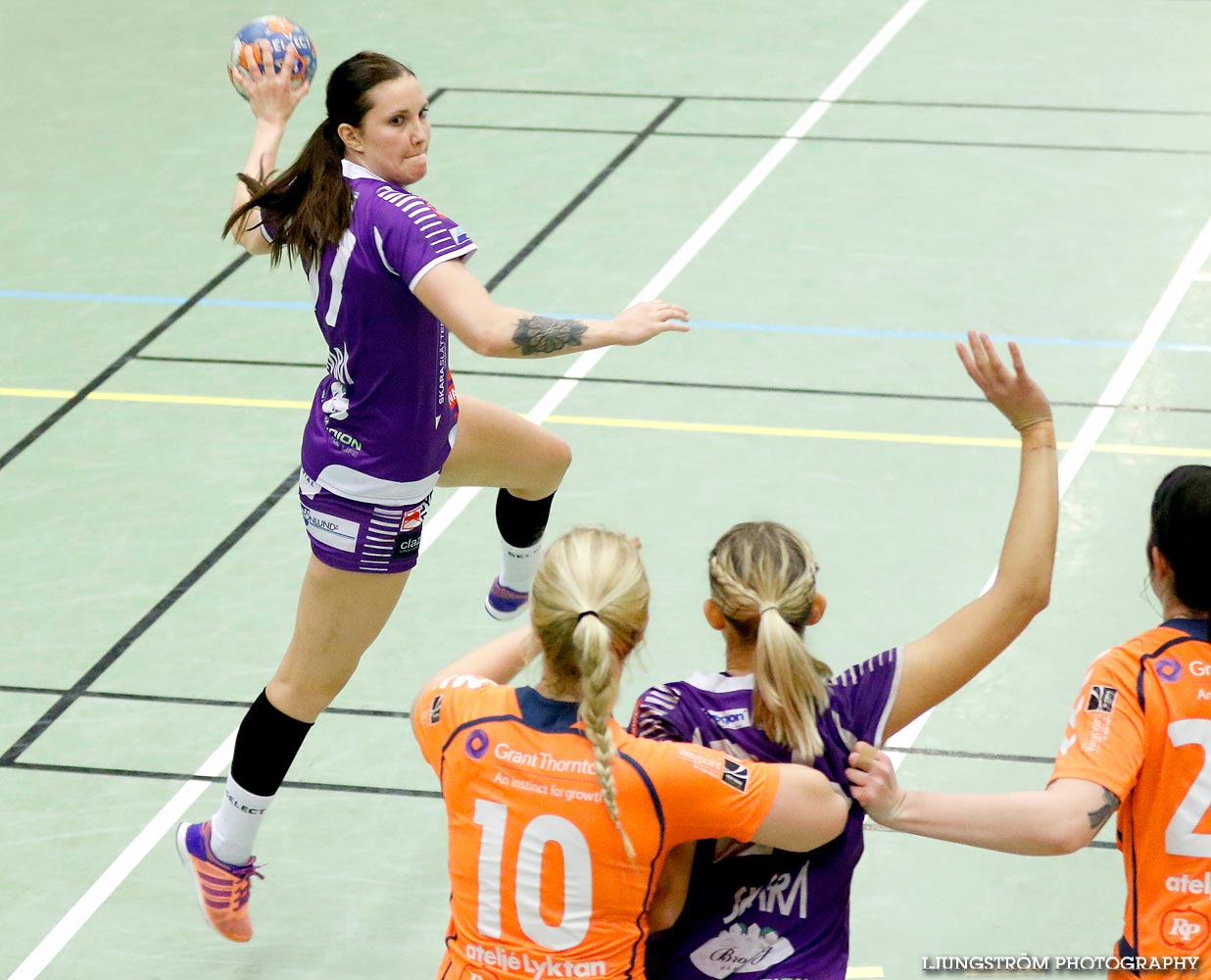 Skara HF-Kristianstad HK 27-19,dam,Skara Idrottshall,Skara,Sverige,Handboll,,2015,105937