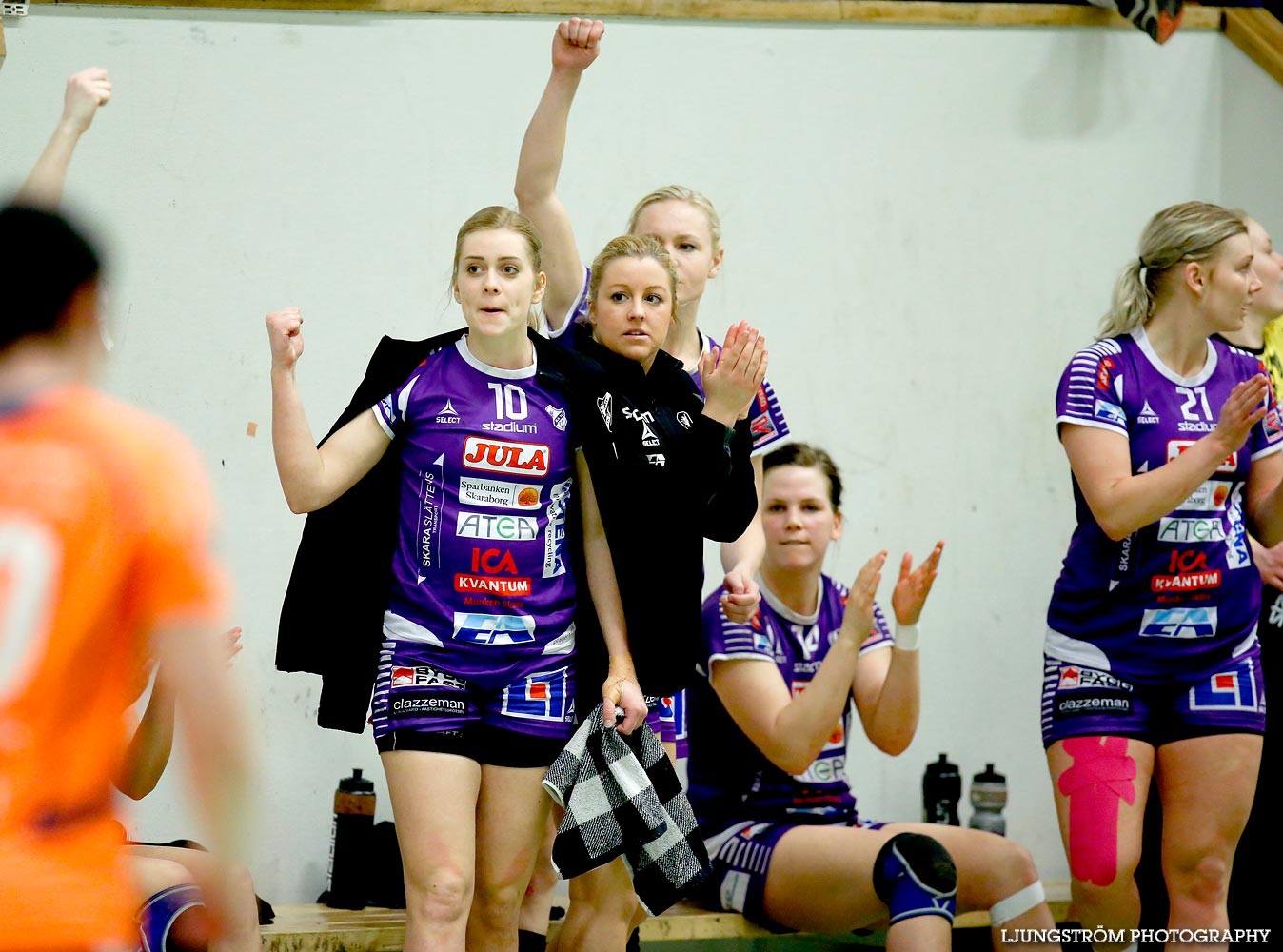 Skara HF-Kristianstad HK 27-19,dam,Skara Idrottshall,Skara,Sverige,Handboll,,2015,105947