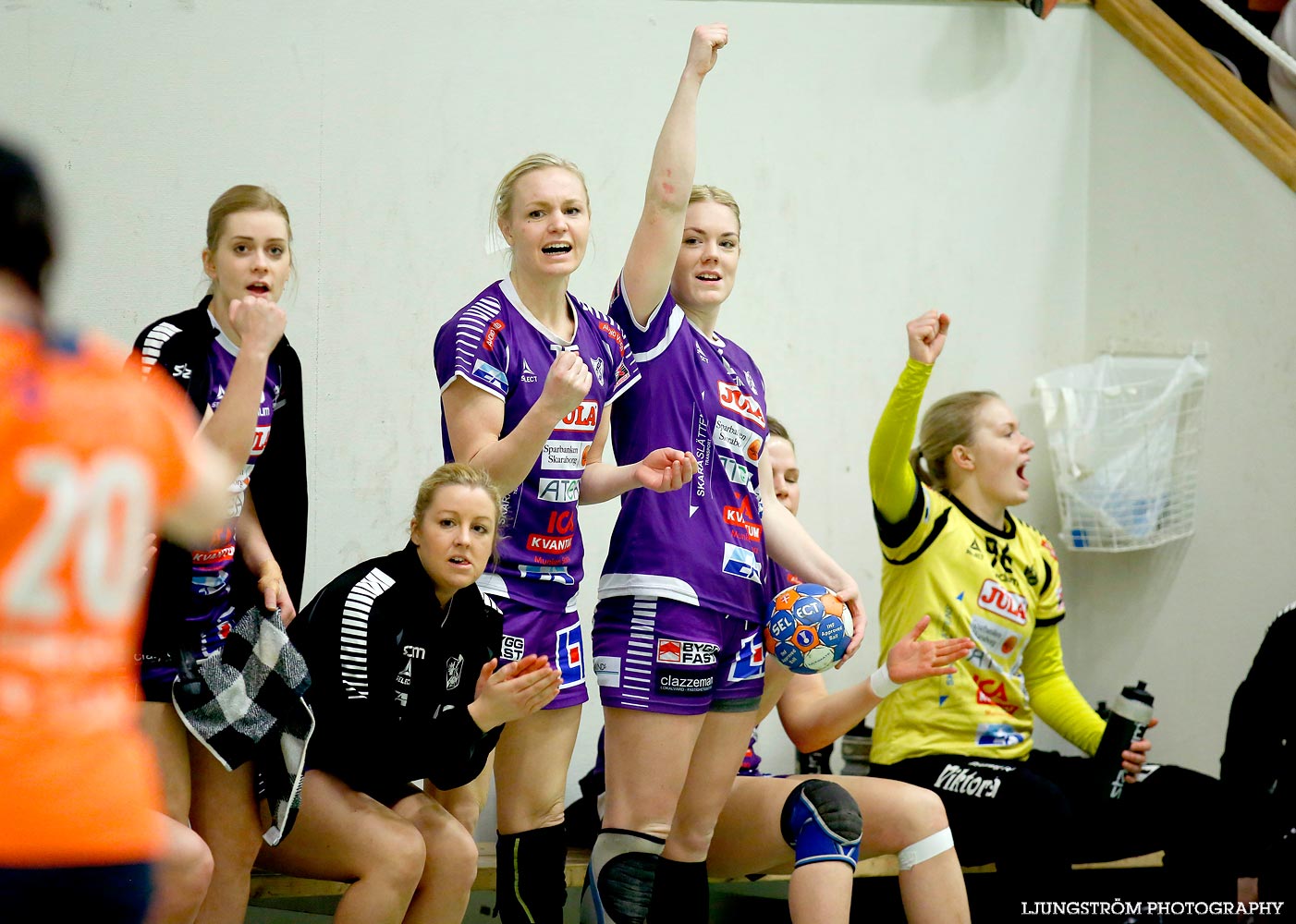 Skara HF-Kristianstad HK 27-19,dam,Skara Idrottshall,Skara,Sverige,Handboll,,2015,105948