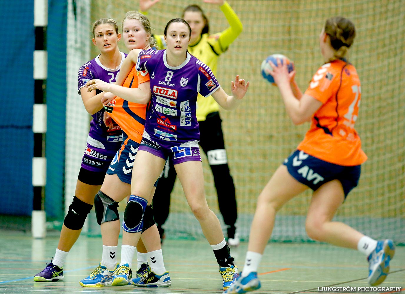 Skara HF-Kristianstad HK 27-19,dam,Skara Idrottshall,Skara,Sverige,Handboll,,2015,105949