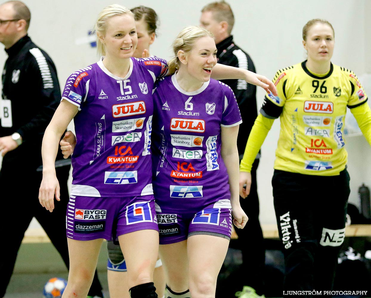 Skara HF-Kristianstad HK 27-19,dam,Skara Idrottshall,Skara,Sverige,Handboll,,2015,105952