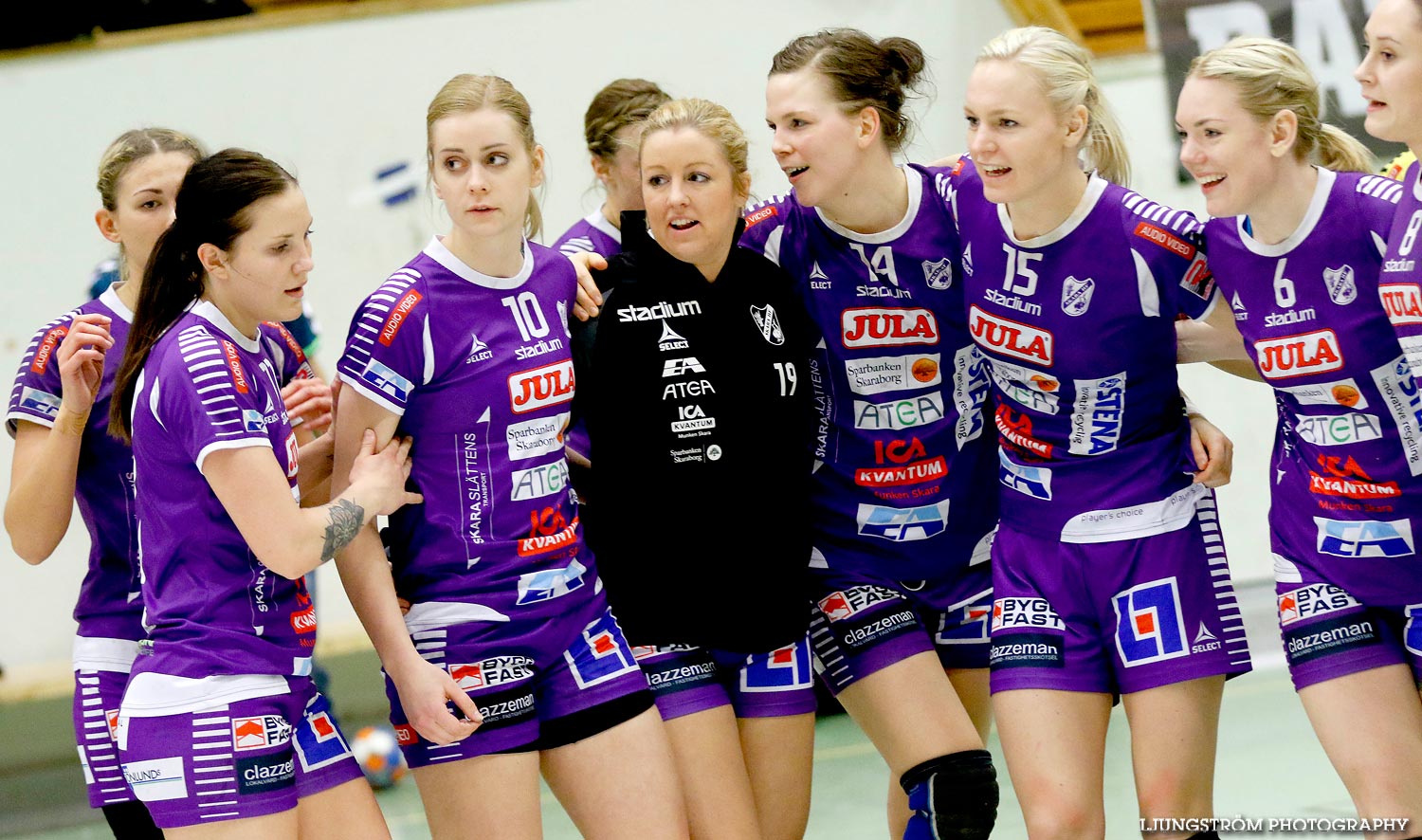 Skara HF-Kristianstad HK 27-19,dam,Skara Idrottshall,Skara,Sverige,Handboll,,2015,105956