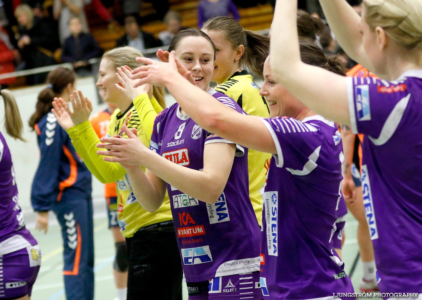 Skara HF-Kristianstad HK 27-19,dam,Skara Idrottshall,Skara,Sverige,Handboll,,2015,105961