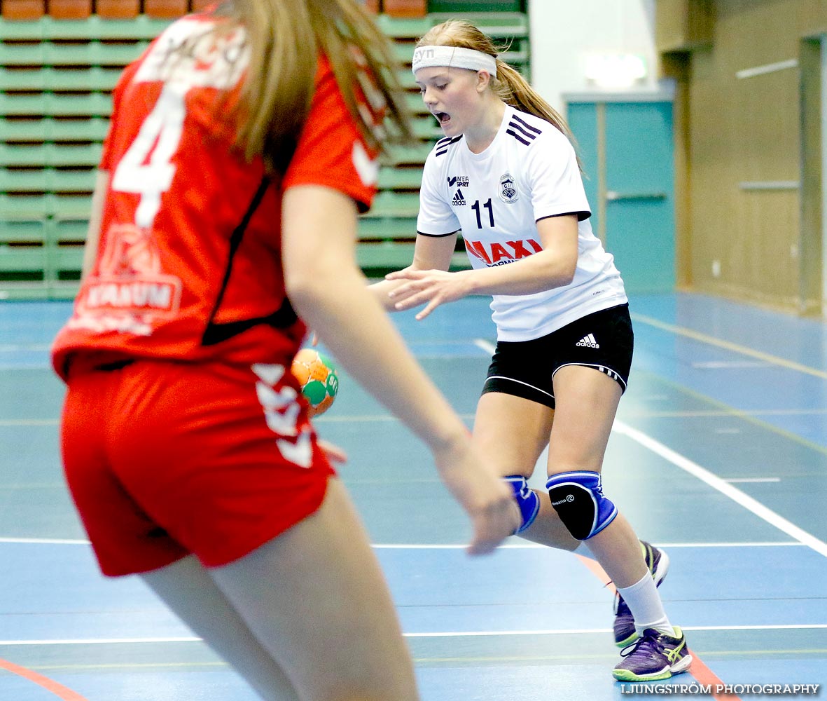 Ungdoms-SM Steg 4 Flickor B Skövde HF-Gustavsbergs IF HK 14-10,dam,Arena Skövde,Skövde,Sverige,Ungdoms-SM,Handboll,2015,106794