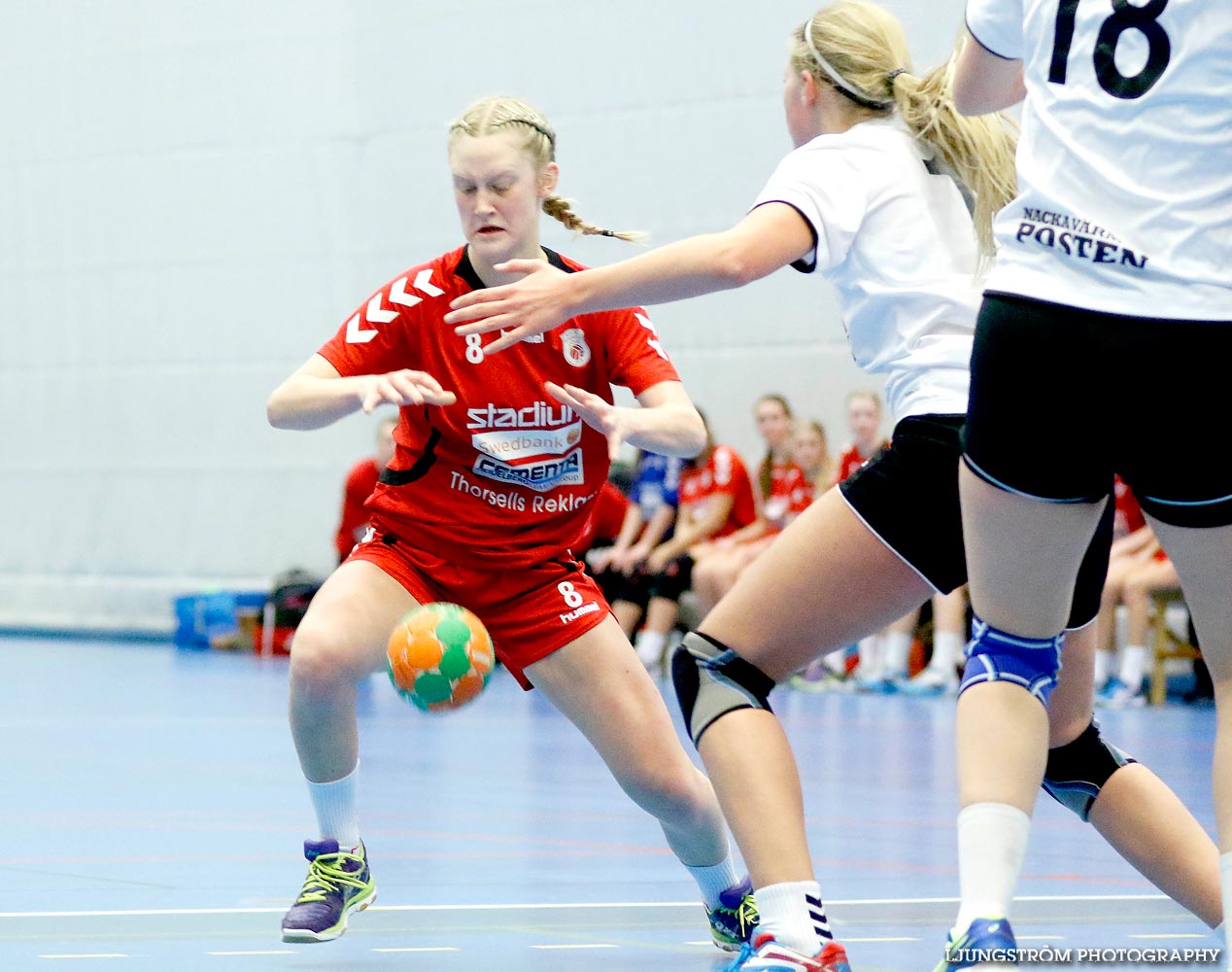 Ungdoms-SM Steg 4 Flickor B Skövde HF-Gustavsbergs IF HK 14-10,dam,Arena Skövde,Skövde,Sverige,Ungdoms-SM,Handboll,2015,106804