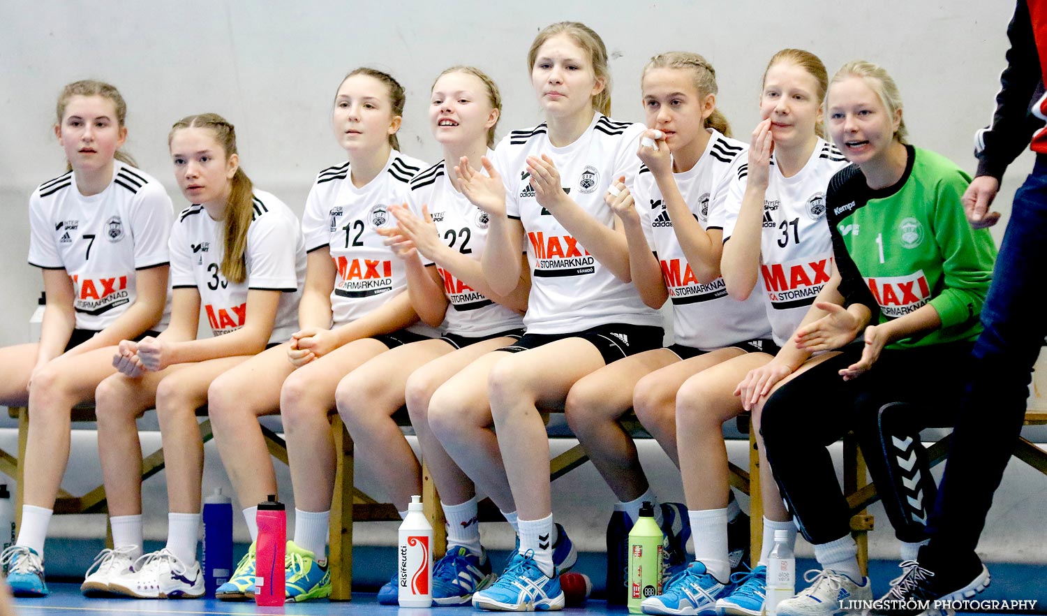 Ungdoms-SM Steg 4 Flickor B Skövde HF-Gustavsbergs IF HK 14-10,dam,Arena Skövde,Skövde,Sverige,Ungdoms-SM,Handboll,2015,106810