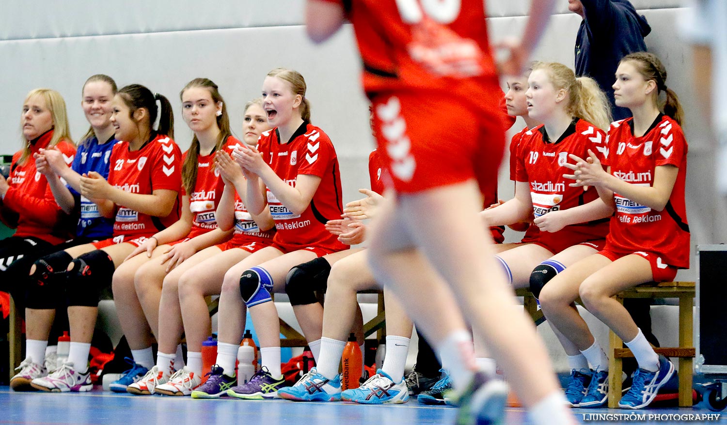 Ungdoms-SM Steg 4 Flickor B Skövde HF-Gustavsbergs IF HK 14-10,dam,Arena Skövde,Skövde,Sverige,Ungdoms-SM,Handboll,2015,106813