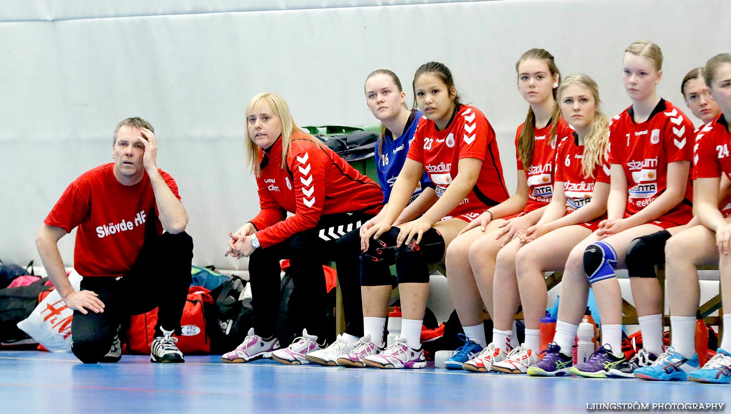 Ungdoms-SM Steg 4 Flickor B Skövde HF-Gustavsbergs IF HK 14-10,dam,Arena Skövde,Skövde,Sverige,Ungdoms-SM,Handboll,2015,106815