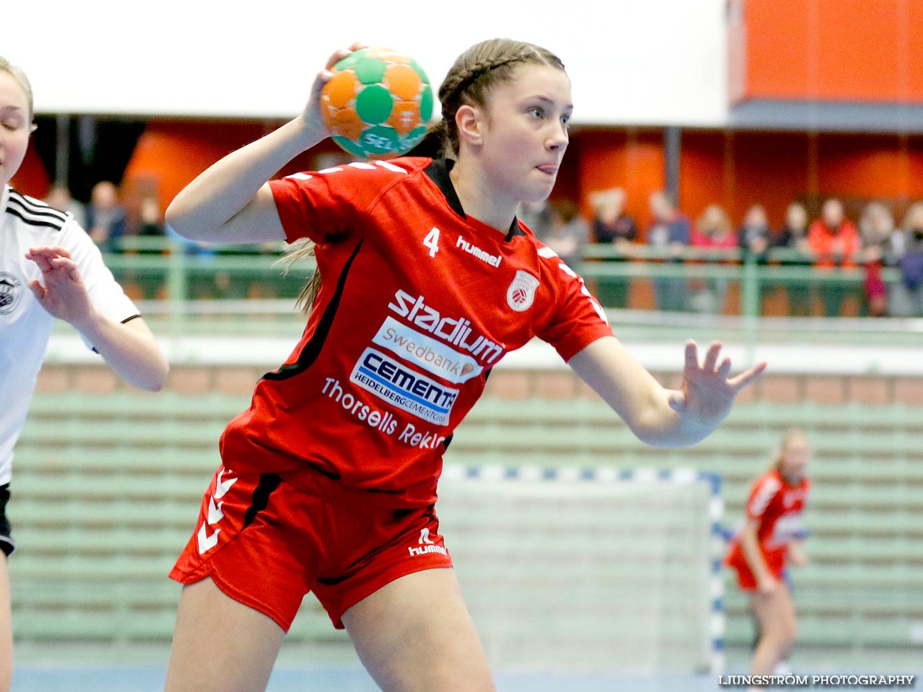 Ungdoms-SM Steg 4 Flickor B Skövde HF-Gustavsbergs IF HK 14-10,dam,Arena Skövde,Skövde,Sverige,Ungdoms-SM,Handboll,2015,106819