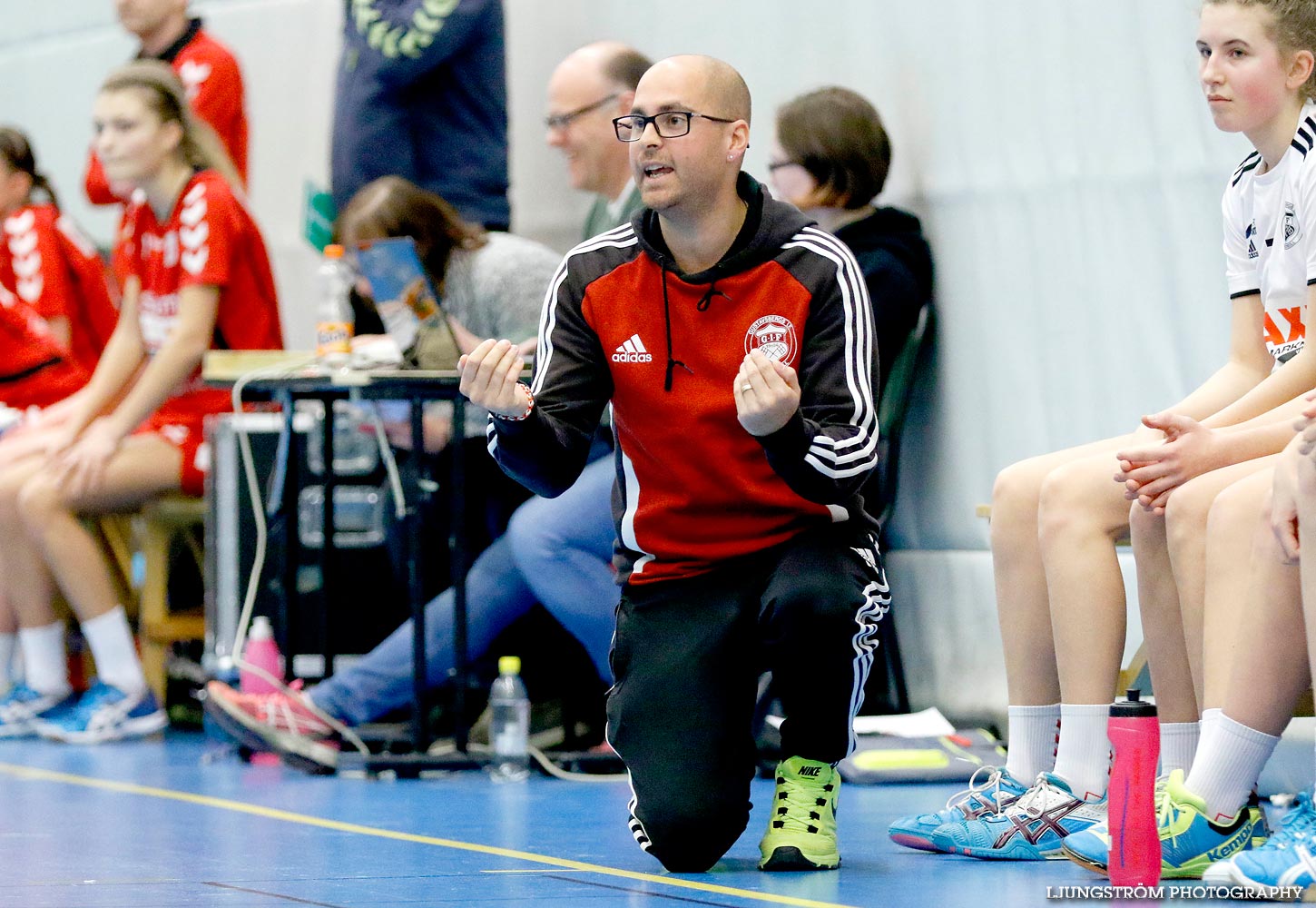 Ungdoms-SM Steg 4 Flickor B Skövde HF-Gustavsbergs IF HK 14-10,dam,Arena Skövde,Skövde,Sverige,Ungdoms-SM,Handboll,2015,106822