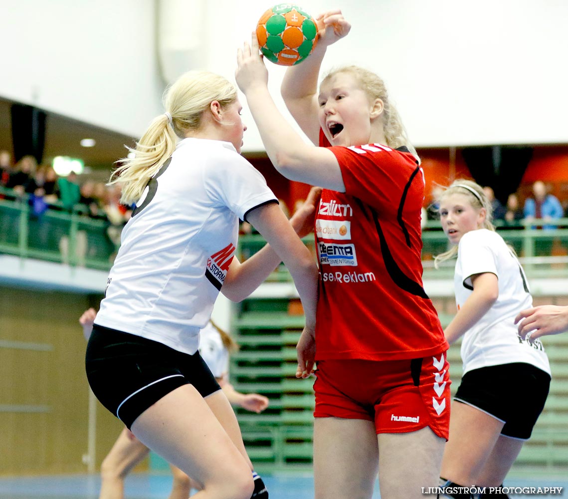 Ungdoms-SM Steg 4 Flickor B Skövde HF-Gustavsbergs IF HK 14-10,dam,Arena Skövde,Skövde,Sverige,Ungdoms-SM,Handboll,2015,106823