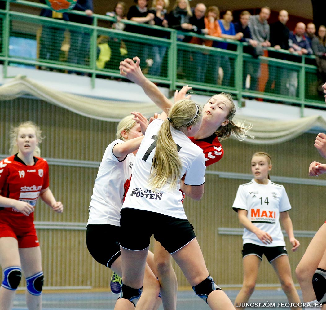 Ungdoms-SM Steg 4 Flickor B Skövde HF-Gustavsbergs IF HK 14-10,dam,Arena Skövde,Skövde,Sverige,Ungdoms-SM,Handboll,2015,106829