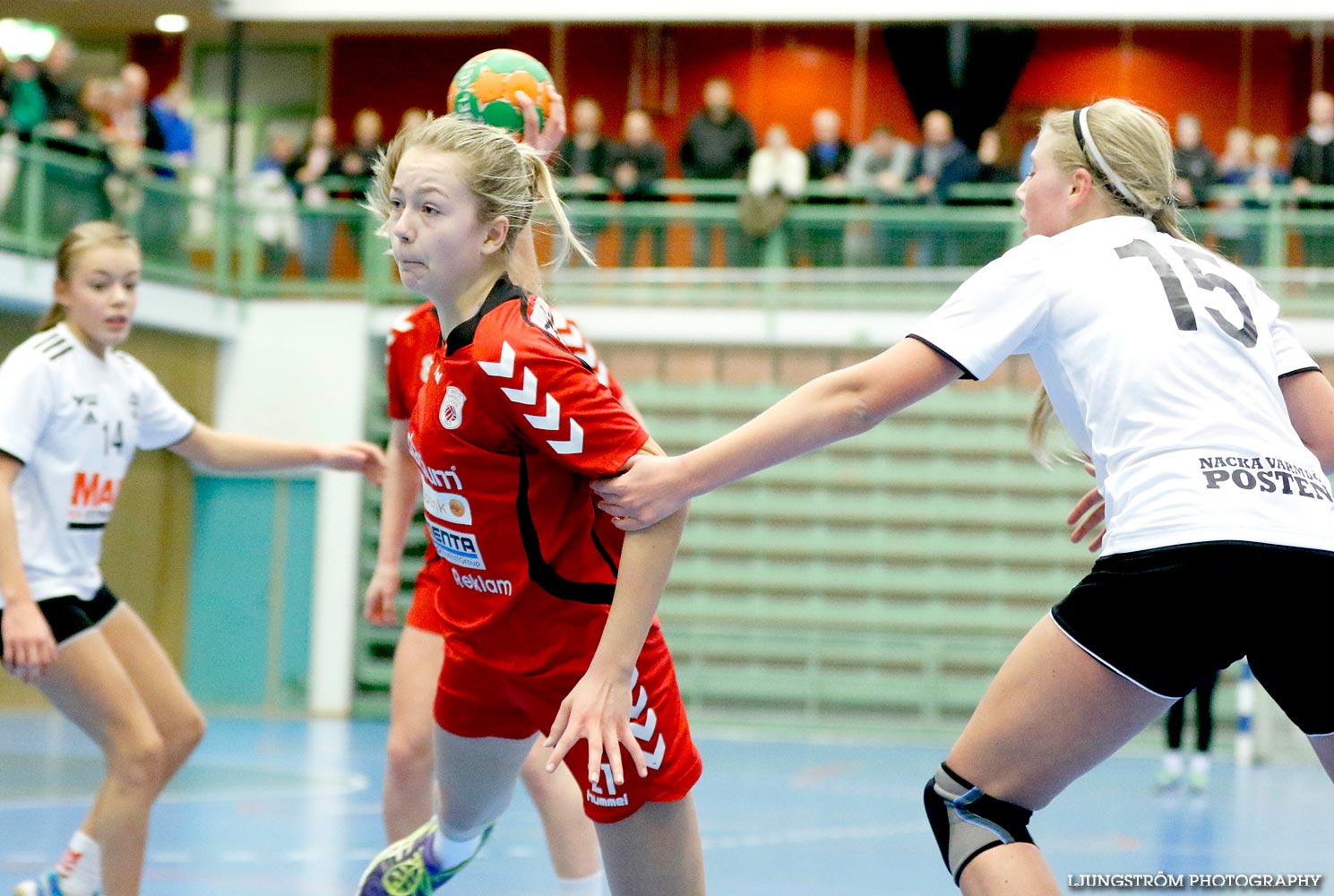 Ungdoms-SM Steg 4 Flickor B Skövde HF-Gustavsbergs IF HK 14-10,dam,Arena Skövde,Skövde,Sverige,Ungdoms-SM,Handboll,2015,106830