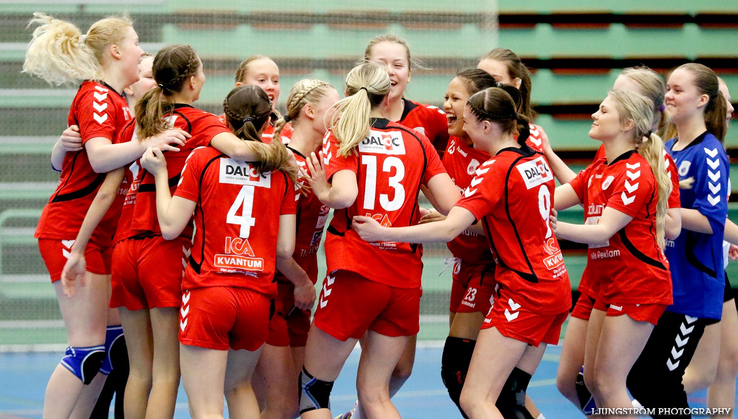 Ungdoms-SM Steg 4 Flickor B Skövde HF-Gustavsbergs IF HK 14-10,dam,Arena Skövde,Skövde,Sverige,Ungdoms-SM,Handboll,2015,106840