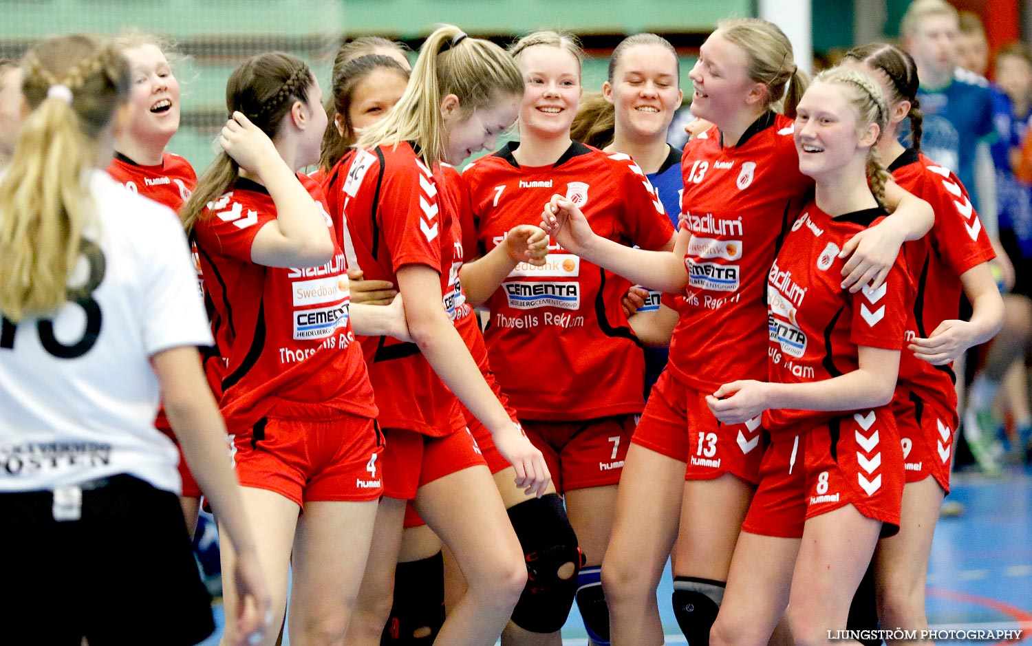 Ungdoms-SM Steg 4 Flickor B Skövde HF-Gustavsbergs IF HK 14-10,dam,Arena Skövde,Skövde,Sverige,Ungdoms-SM,Handboll,2015,106842