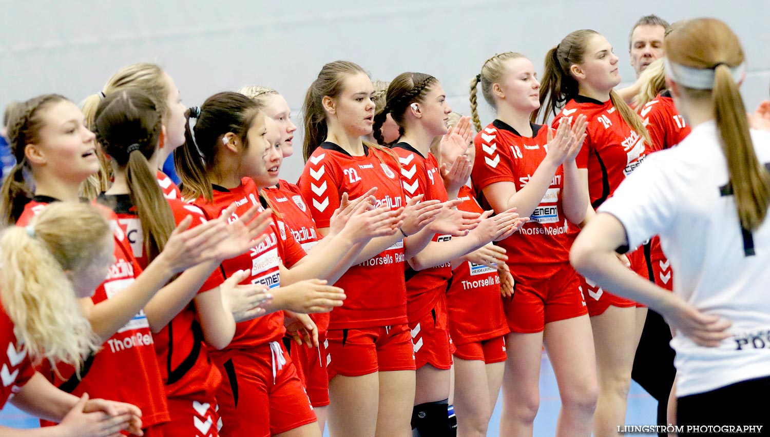 Ungdoms-SM Steg 4 Flickor B Skövde HF-Gustavsbergs IF HK 14-10,dam,Arena Skövde,Skövde,Sverige,Ungdoms-SM,Handboll,2015,106845