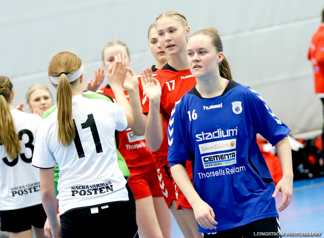 Ungdoms-SM Steg 4 Flickor B Skövde HF-Gustavsbergs IF HK 14-10,dam,Arena Skövde,Skövde,Sverige,Ungdoms-SM,Handboll,2015,106847