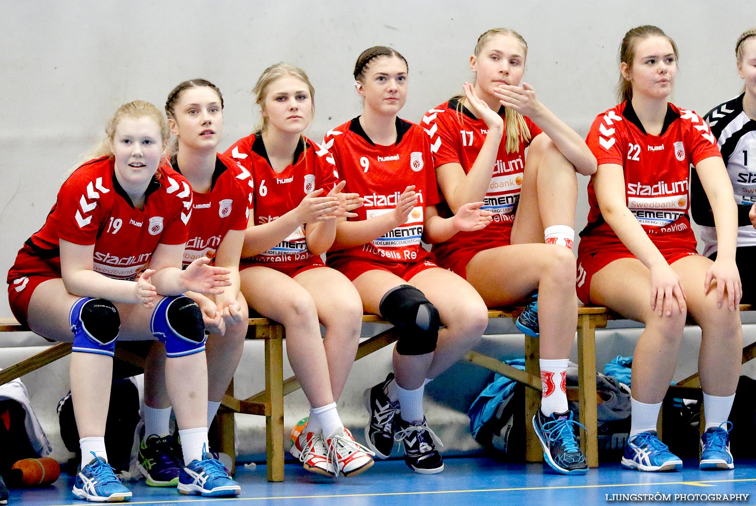 Ungdoms-SM Steg 4 Flickor B GW Landskrona HK-Skövde HF 19-24,dam,Arena Skövde,Skövde,Sverige,Ungdoms-SM,Handboll,2015,106863