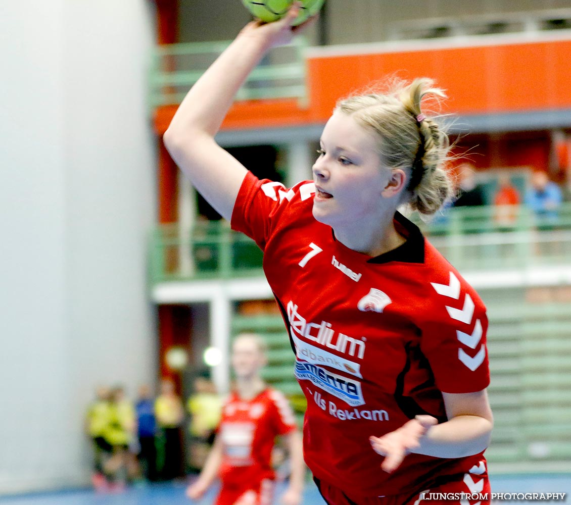 Ungdoms-SM Steg 4 Flickor B GW Landskrona HK-Skövde HF 19-24,dam,Arena Skövde,Skövde,Sverige,Ungdoms-SM,Handboll,2015,106868