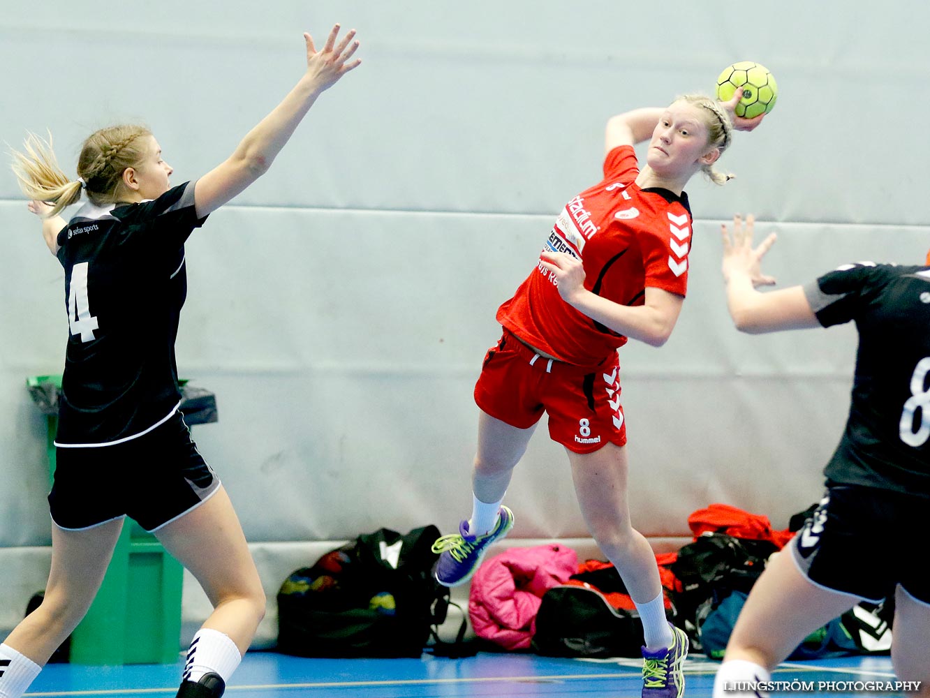 Ungdoms-SM Steg 4 Flickor B GW Landskrona HK-Skövde HF 19-24,dam,Arena Skövde,Skövde,Sverige,Ungdoms-SM,Handboll,2015,106871