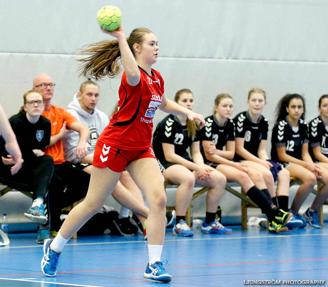 Ungdoms-SM Steg 4 Flickor B GW Landskrona HK-Skövde HF 19-24,dam,Arena Skövde,Skövde,Sverige,Ungdoms-SM,Handboll,2015,106879