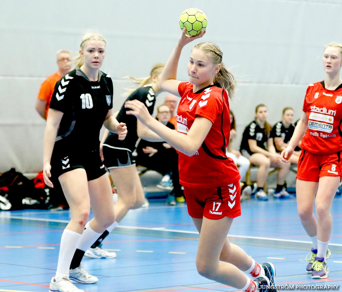 Ungdoms-SM Steg 4 Flickor B GW Landskrona HK-Skövde HF 19-24,dam,Arena Skövde,Skövde,Sverige,Ungdoms-SM,Handboll,2015,106882