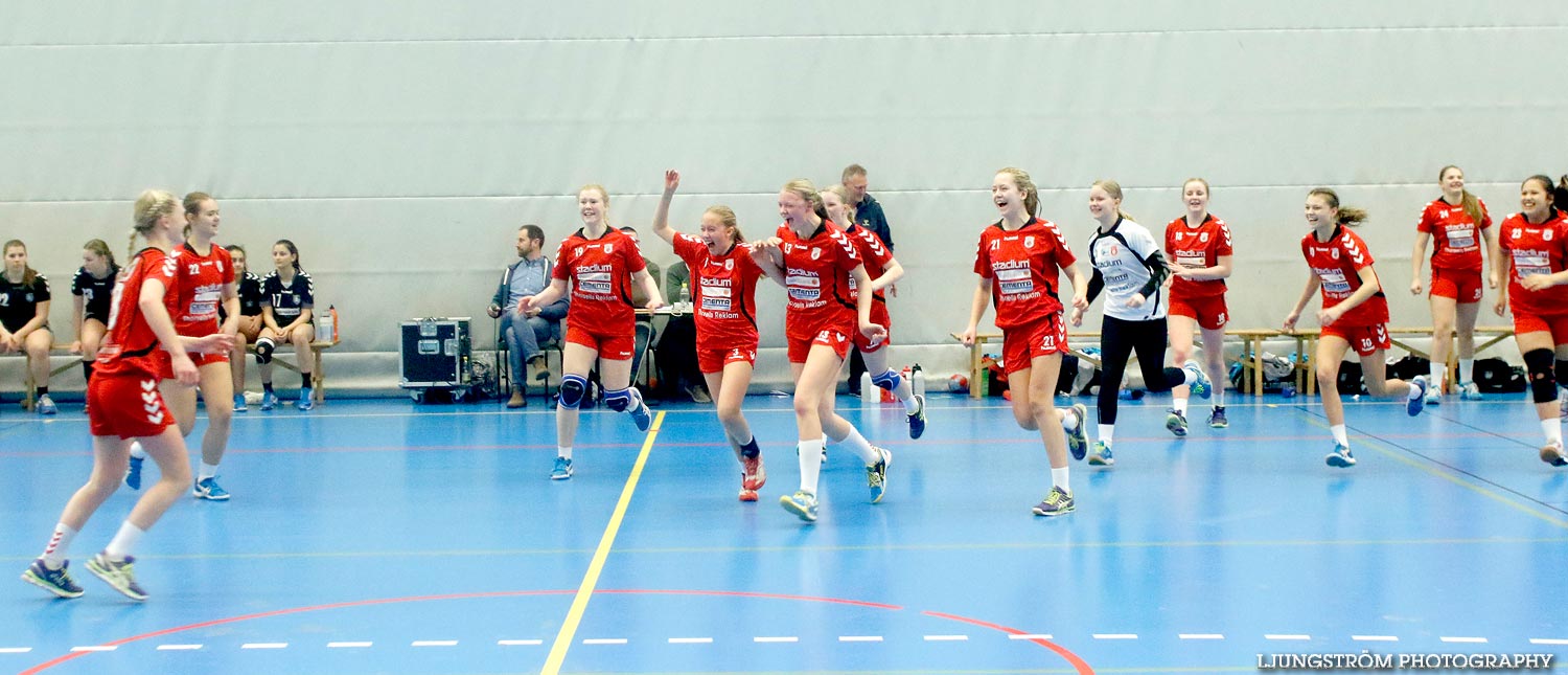 Ungdoms-SM Steg 4 Flickor B GW Landskrona HK-Skövde HF 19-24,dam,Arena Skövde,Skövde,Sverige,Ungdoms-SM,Handboll,2015,106883