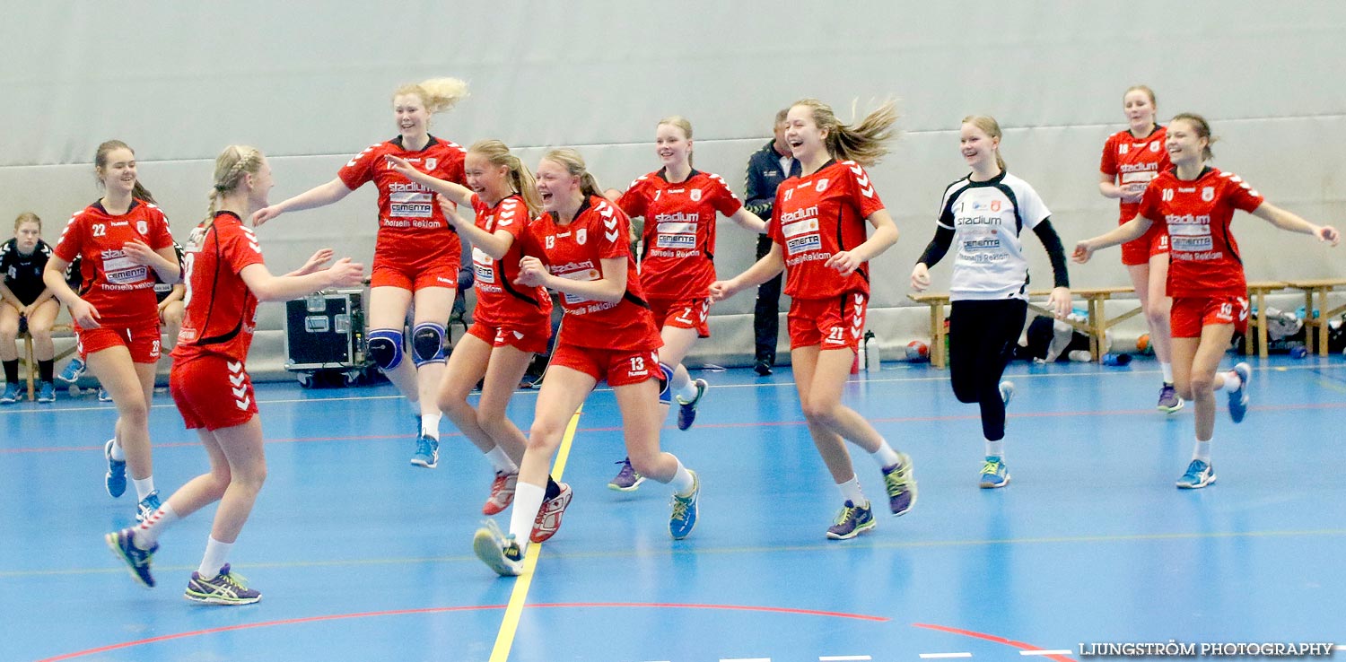 Ungdoms-SM Steg 4 Flickor B GW Landskrona HK-Skövde HF 19-24,dam,Arena Skövde,Skövde,Sverige,Ungdoms-SM,Handboll,2015,106884