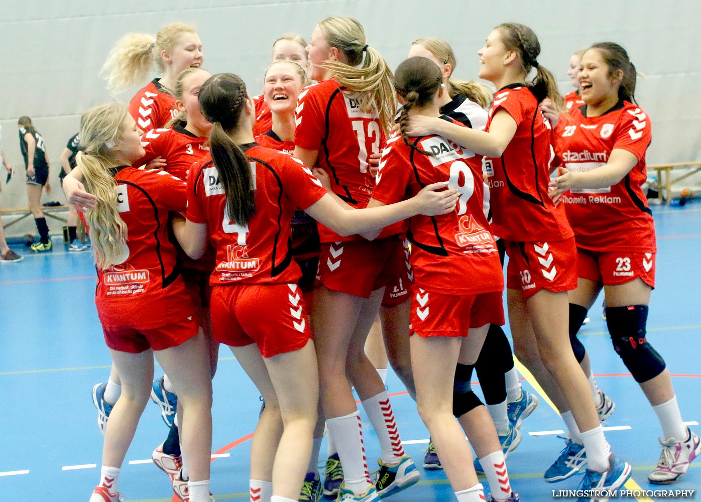 Ungdoms-SM Steg 4 Flickor B GW Landskrona HK-Skövde HF 19-24,dam,Arena Skövde,Skövde,Sverige,Ungdoms-SM,Handboll,2015,106887